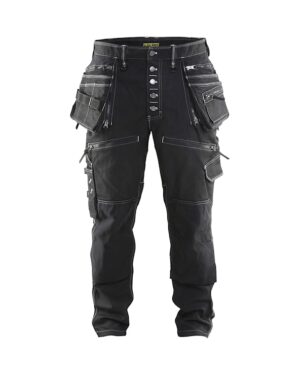 1999 Baggy Jeans Werkbroek met Stretch Zwart