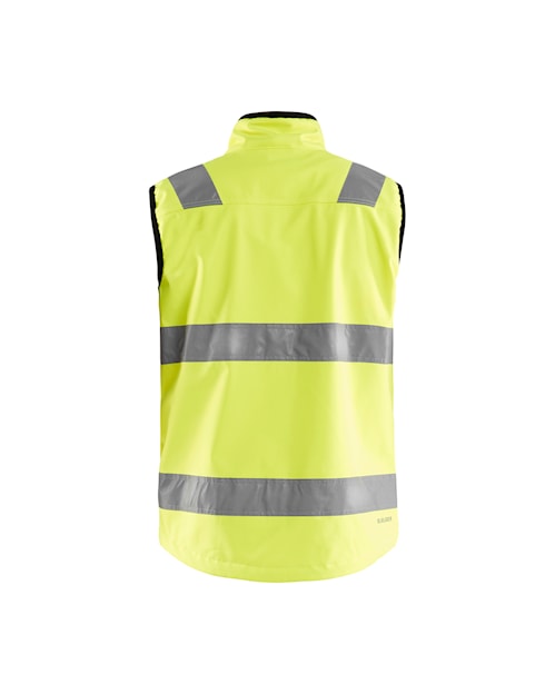 Softshell Bodywarmer High Vis Geel