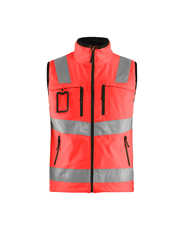 Softshell Bodywarmer High Vis Rood