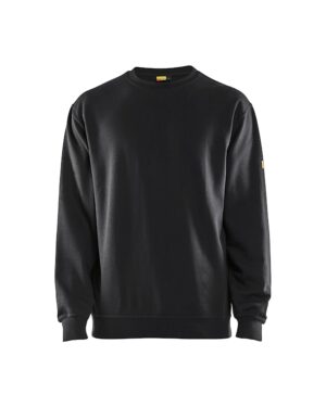 Vlamvertragend sweatshirt Zwart