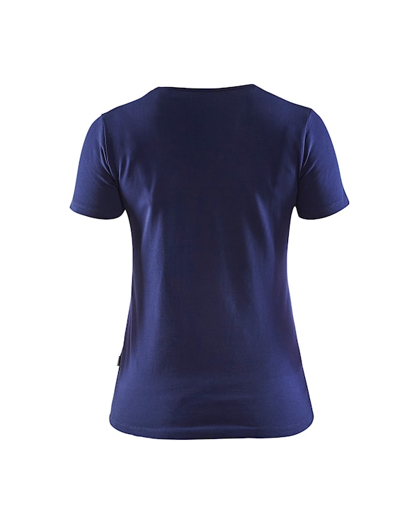 Dames T-Shirt Marineblauw