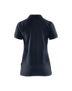 Dames poloshirt piqué Donker Marineblauw
