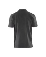 Poloshirt piqué Medium Grijs/Zwart
