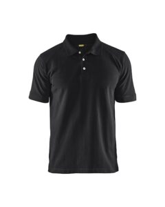 Poloshirt piqué Zwart