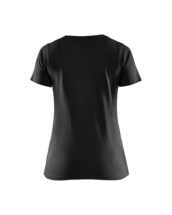 Dames T-shirt Zwart