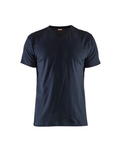 T-Shirt, V-hals Donker marineblauw