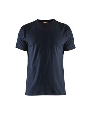 T-Shirt, V-hals Donker marineblauw