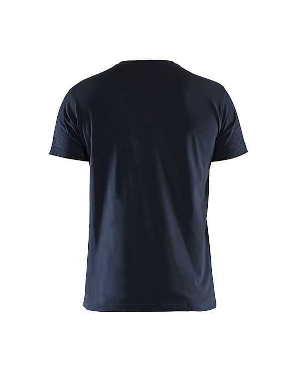 T-Shirt, V-hals Donker marineblauw