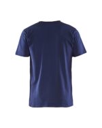 T-Shirt, V-hals Marineblauw