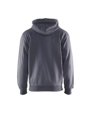 Hooded sweatshirt met rits Grijs