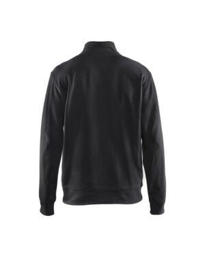 Sweatshirt met rits Zwart