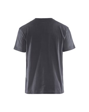 T-shirt bi-colour Medium Grijs/Zwart