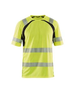 UV-T-shirt High Vis High Vis Geel/Zwart