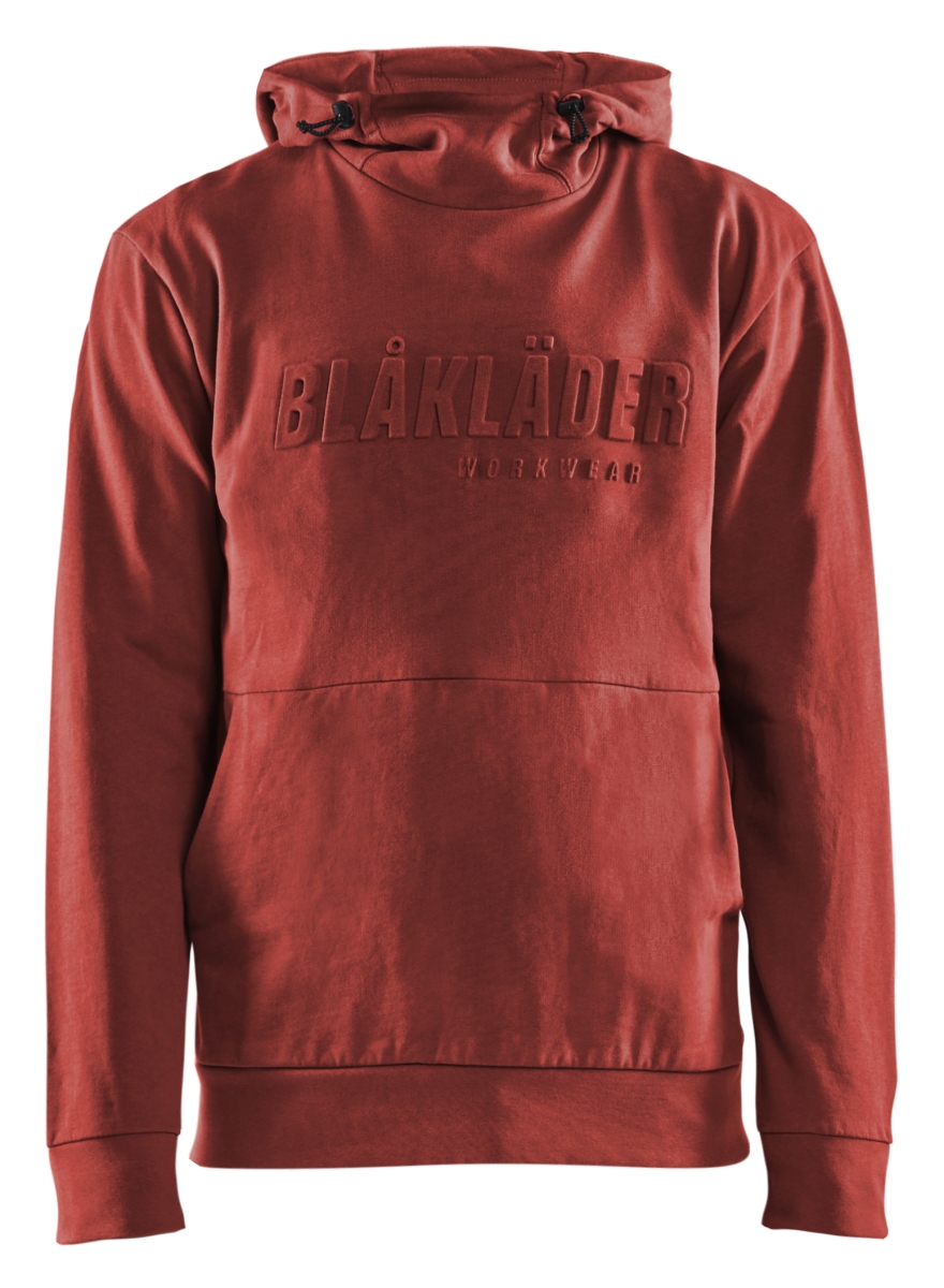 3530 Hoodie 3D Gebrand Rood