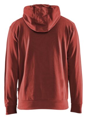 3530 Hoodie 3D Gebrand Rood