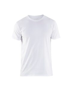 T-shirt slim fit Wit