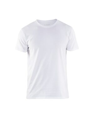 T-shirt slim fit Wit