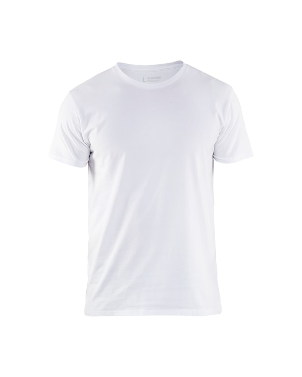 T-shirt slim fit Wit