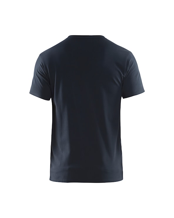 T-shirt slim fit Donker marineblauw