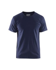 T-shirt slim fit Marineblauw