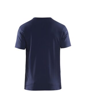 T-shirt slim fit Marineblauw