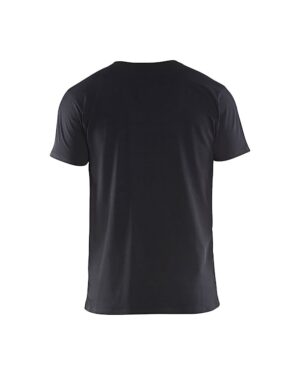 T-shirt slim fit Zwart