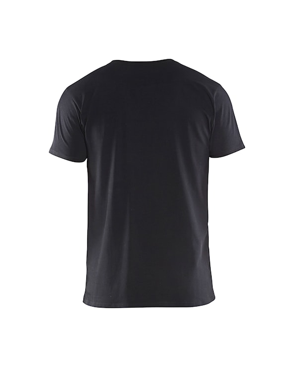 T-shirt slim fit Zwart