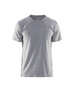 T-shirt slim fit Grijs Mêlee