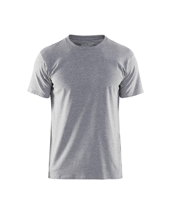 T-shirt slim fit Grijs Mêlee