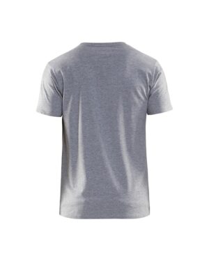 T-shirt slim fit Grijs Mêlee