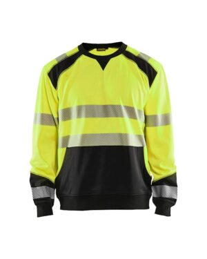 Sweatshirt High Vis High Vis Geel/Zwart