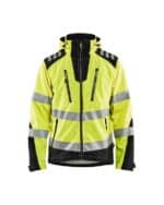 Softshell jack High Vis Geel/Zwart