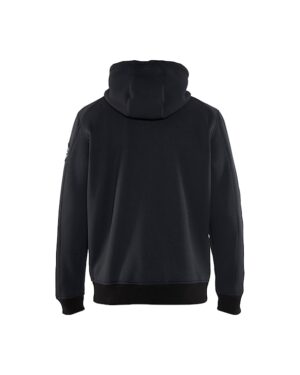 Hoody Met Lange Rits En Warme Voering Zwart