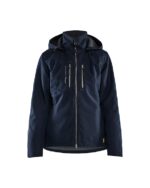 Dames lichtgewicht functioneel jack Donkermarine/zwart