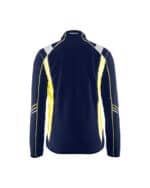 Microfleecevest Visible Marine/High Vis Geel