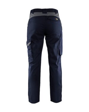 7104 Dames Werkbroek Industrie Marineblauw/Grijs