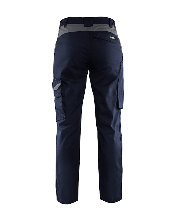 7104 Dames Werkbroek Industrie Marineblauw/Grijs