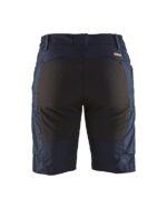 7149 Dames Werkshort met Stretch Donkermarine/Zwart