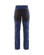 7159 Dames Service Werkbroek met Stretch Marineblauw/Zwart