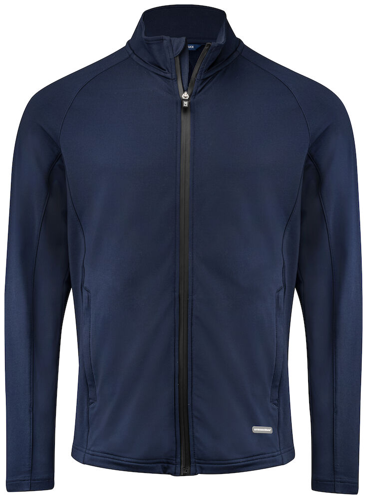 Adapt Vest met Lange Rits Dark Navy