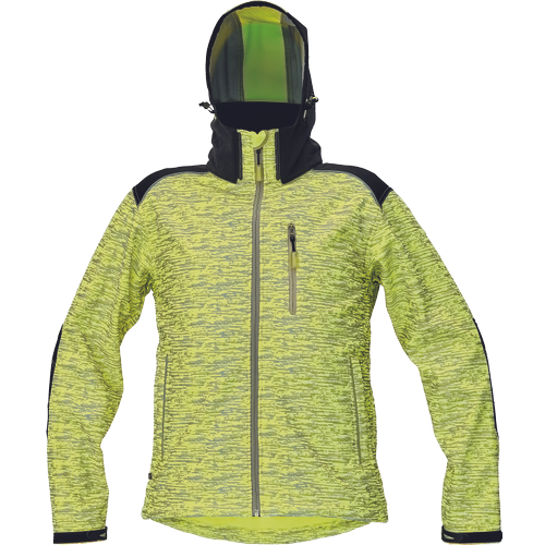 Knoxfield Printed Softshell Geel