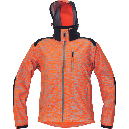 Knoxfield Printed Softshell Oranje