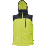 Knoxfield Omkeerbare Bodywarmer Antraciet/Geel