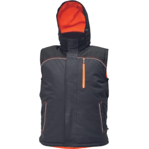 Knoxfield Omkeerbare Bodywarmer Antraciet/Oranje