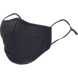 Potts Katoen Face Mask PM2.5 Zwart