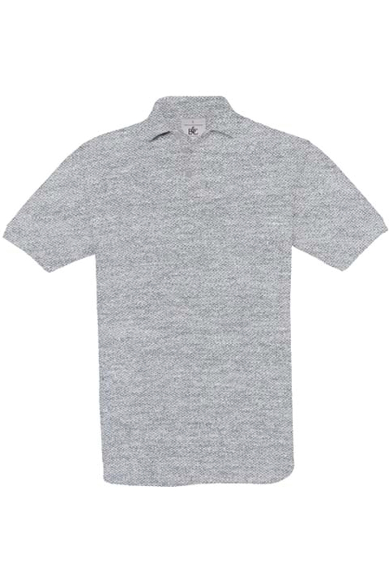 CGSAF Safran Polo met Korte Mouwen Heather Grey