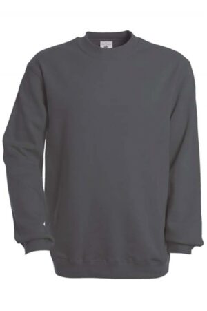 CGSET Crew Neck Sweatshirt Set In Steel Grey