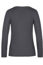 Ladies' T-shirt long sleeve Dark Grey