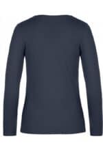 Ladies' T-shirt long sleeve Navy
