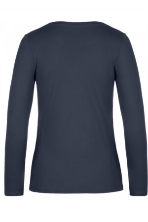 Ladies' T-shirt long sleeve Navy